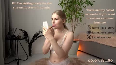 Snapshot of lorrie_love_story chatting on January 4, 2025, 2:14 pm Lorrie online show from January 4, 2025, 2:14 pm