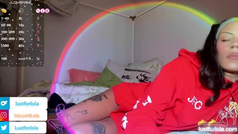 Snapshot of lustforlola chatting on December 5, 2024, 3:04 am LOLA online show from December 5, 2024, 3:04 am