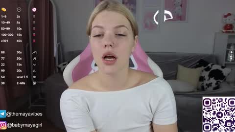 Snapshot of maya_blonde18 chatting on September 11, 2025, 4:01 am Maya online show from September 11, 2025, 4:01 am