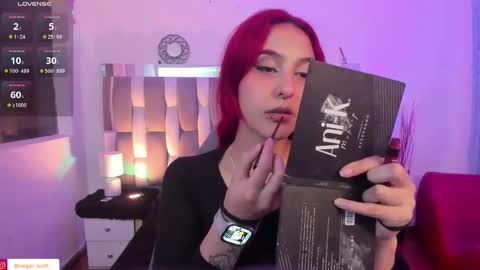 Snapshot of megan_wolf_1 chatting on February 25, 2025, 8:36 am  Megan  Online 1200am To 600 am Colombian time online show from February 25, 2025, 8:36 am