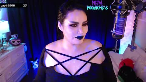 MetalPocahotass online show from September 11, 2025, 11:16 pm