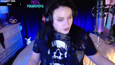 MetalPocahotass online show from September 12, 2025, 11:15 pm