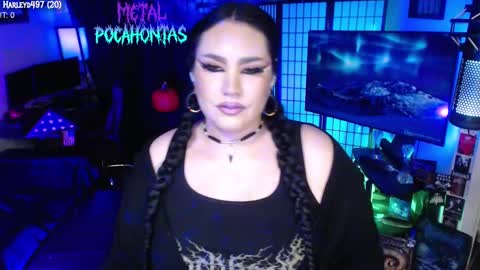 MetalPocahotass online show from November 14, 2025, 12:42 am