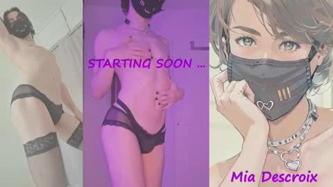 Snapshot of miadescroix chatting on December 15, 2024, 11:45 am Mia online show from December 15, 2024, 11:45 am