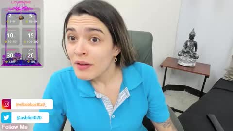 Mia Villalobos online show from October 24, 2025, 12:01 pm