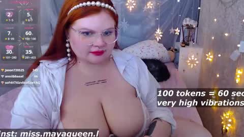 Snapshot of missmayaqueen chatting on February 4, 2025, 11:05 am Maya online show from February 4, 2025, 11:05 am