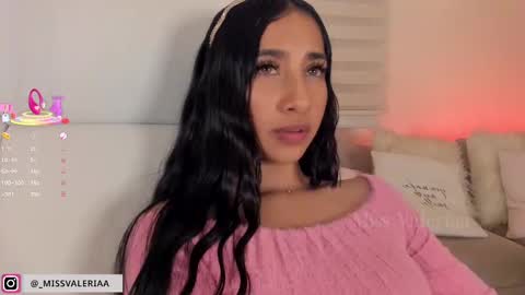 Snapshot of missvaleriaa chatting on February 27, 2025, 5:34 am Valeria Davila online show from February 27, 2025, 5:34 am