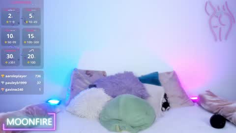 Snapshot of moonfiredance chatting on December 7, 2024, 9:28 am Nicky  online show from December 7, 2024, 9:28 am