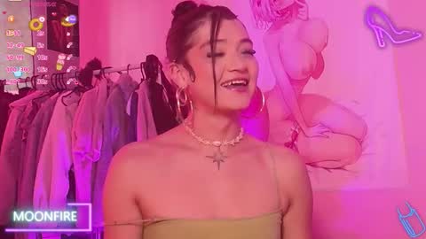 Snapshot of moonfiredance chatting on October 20, 2025, 3:01 pm Nicky  online show from October 20, 2025, 3:01 pm