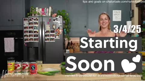 Snapshot of nakedbakers chatting on March 5, 2025, 2:03 am Naked Bakers online show from March 5, 2025, 2:03 am