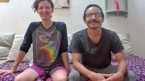 Snapshot of randomshuffle chatting on January 31, 2025, 8:43 pm MR DJ Randomshuffle friends playing with sexual energy live - OMG we are back online show from January 31, 2025, 8:43 pm