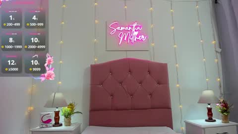 Snapshot of samanthamillher1 chatting on January 8, 2025, 7:24 am Samy  online show from January 8, 2025, 7:24 am