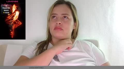 Snapshot of saramartinez100 chatting on October 10, 2025, 2:43 am sara martinez online show from October 10, 2025, 2:43 am