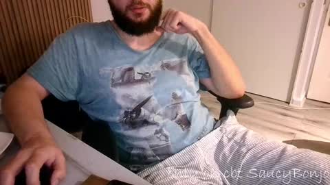 Snapshot of saucybonjo chatting on February 25, 2025, 12:36 am Ben online show from February 25, 2025, 12:36 am