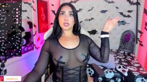 Snapshot of scarlett_luv chatting on November 1, 2025, 4:36 am Kim online show from November 1, 2025, 4:36 am