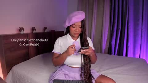 Snapshot of sexicanela99 chatting on February 13, 2025, 12:54 pm ... Camila ... online show from February 13, 2025, 12:54 pm