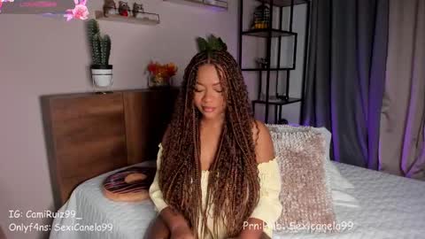 Snapshot of sexicanela99 chatting on October 1, 2025, 12:44 pm ... Camila ... online show from October 1, 2025, 12:44 pm