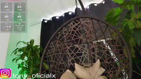 Snapshot of tony_newmen chatting on February 9, 2025, 4:18 pm tony online show from February 9, 2025, 4:18 pm