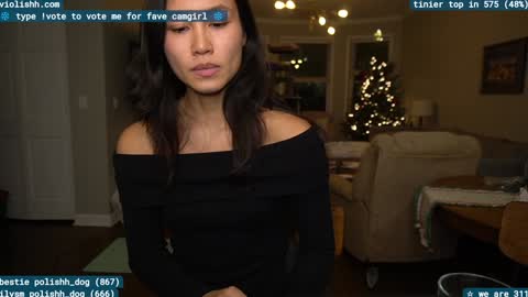 Snapshot of violishh chatting on December 29, 2024, 11:08 pm follow me on twitter violishh and ig violishh  online show from December 29, 2024, 11:08 pm