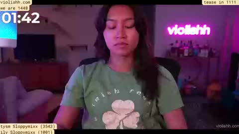 Snapshot of violishh chatting on September 10, 2025, 12:54 am follow me on twitter violishh and ig violishh  online show from September 10, 2025, 12:54 am