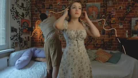 Snapshot of yami_yami_yami chatting on February 18, 2025, 11:44 am Mia and Andry online show from February 18, 2025, 11:44 am