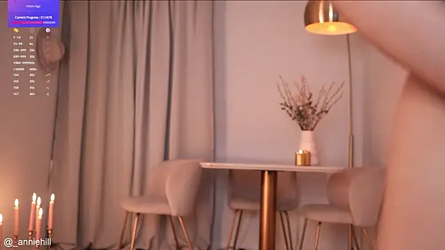 Snapshot of anniehillofficial chatting on February 23, 2025, 12:08 am anniehillofficial online show from February 23, 2025, 12:08 am