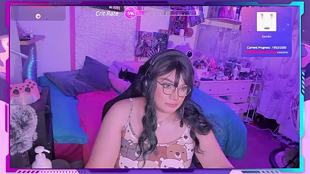 Snapshot of MegariaB chatting on December 3, 2024, 4:03 am MegariaB online show from December 3, 2024, 4:03 am