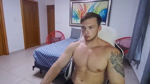 Snapshot of YourHotGreg chatting on October 8, 2025, 12:08 am YourHotGreg online show from October 8, 2025, 12:08 am