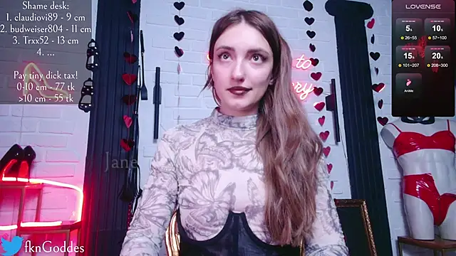 Snapshot of Jane_Goddess chatting on February 15, 2025, 8:22 pm Jane Goddess online show from February 15, 2025, 8:22 pm