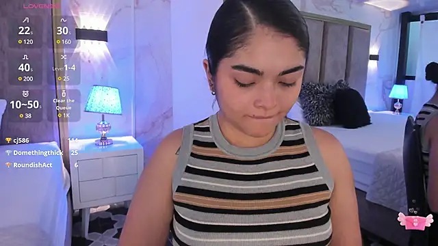 Snapshot of GiselOrtiz chatting on February 22, 2025, 2:41 pm GiselOrtiz online show from February 22, 2025, 2:41 pm