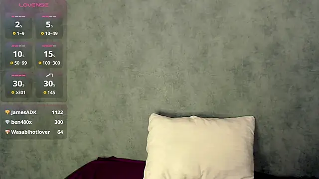 LizzieLight online show from December 2, 2024, 1:36 am