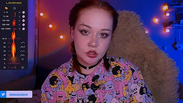Snapshot of lala_loulou_land chatting on February 17, 2025, 6:37 pm lala loulou land online show from February 17, 2025, 6:37 pm