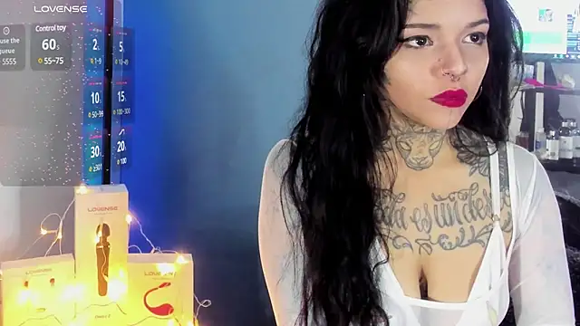 Snapshot of NinaInk chatting on February 3, 2025, 12:14 pm NinaInk online show from February 3, 2025, 12:14 pm