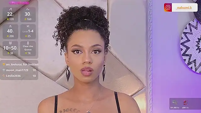 Snapshot of Nahomi_King chatting on January 28, 2025, 4:08 pm Nahomi King online show from January 28, 2025, 4:08 pm