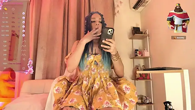 Snapshot of BarbieVenus chatting on January 8, 2025, 5:48 am BarbieVenus online show from January 8, 2025, 5:48 am