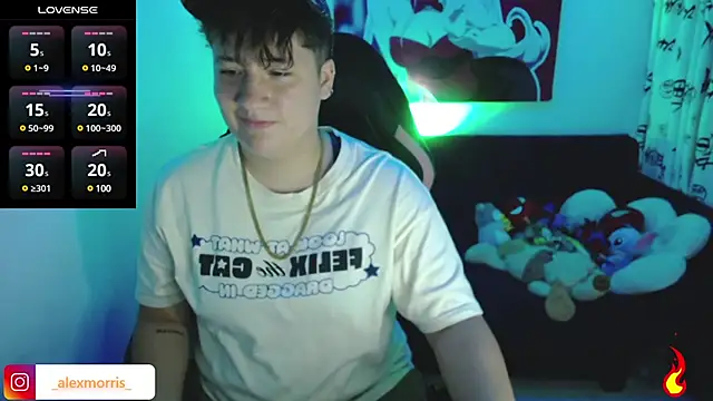 Snapshot of _AlexMorris chatting on January 7, 2025, 3:46 am  AlexMorris online show from January 7, 2025, 3:46 am