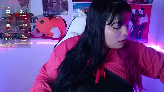 Snapshot of Pinky-Flower chatting on March 11, 2025, 9:48 pm Pinky-Flower online show from March 11, 2025, 9:48 pm