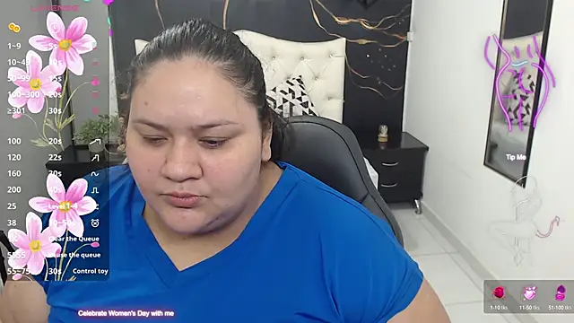 Snapshot of Aaliyah11 chatting on March 11, 2025, 2:54 am Aaliyah11 online show from March 11, 2025, 2:54 am