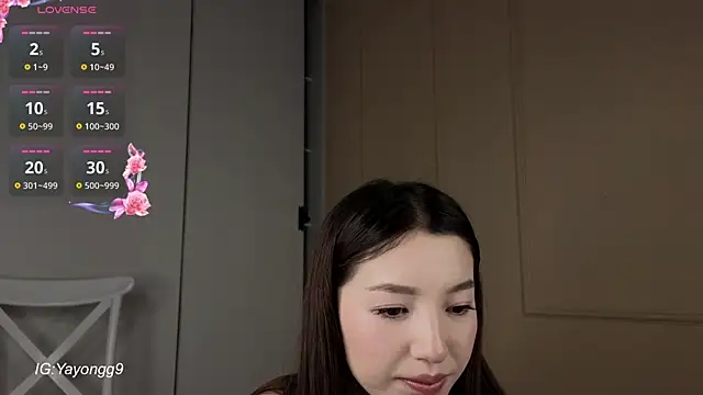 Snapshot of yayongg chatting on September 18, 2025, 1:35 pm yayongg online show from September 18, 2025, 1:35 pm
