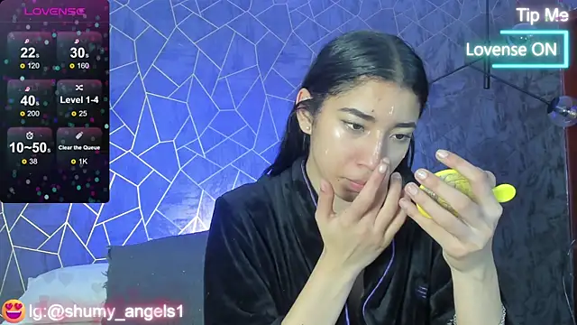 Snapshot of shumy_angels chatting on October 15, 2025, 5:57 pm shumy angels online show from October 15, 2025, 5:57 pm