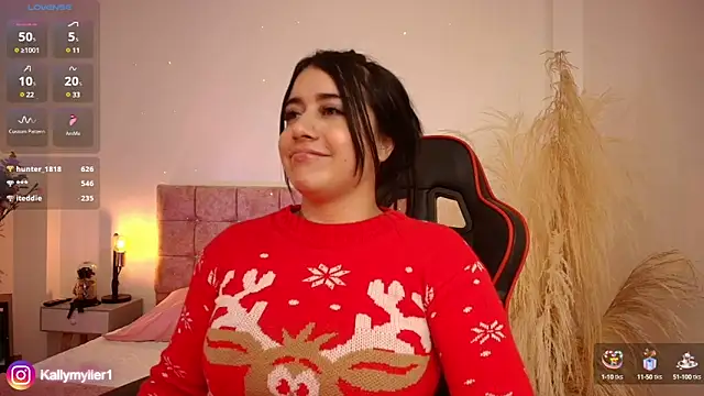 Snapshot of KallyMyller1 chatting on December 24, 2024, 9:44 pm KallyMyller1 online show from December 24, 2024, 9:44 pm