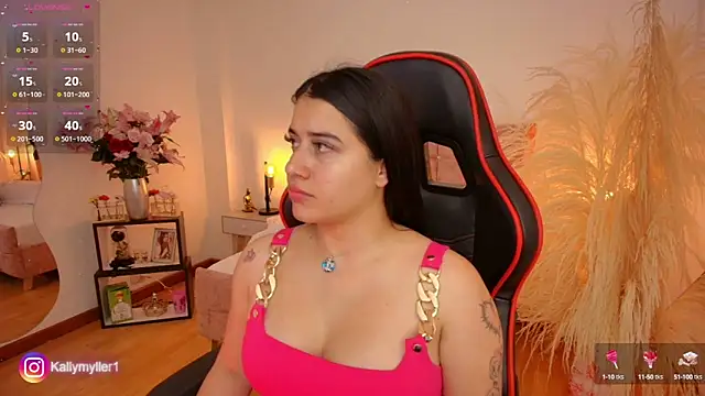 Snapshot of KallyMyller1 chatting on February 20, 2025, 10:59 pm KallyMyller1 online show from February 20, 2025, 10:59 pm