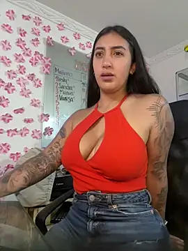 Snapshot of Hannahoff chatting on February 2, 2025, 3:32 am Hannahoff online show from February 2, 2025, 3:32 am