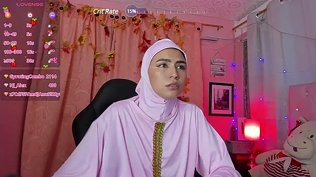 Snapshot of DarshaKhemu chatting on February 18, 2025, 1:32 am DarshaKhemu online show from February 18, 2025, 1:32 am