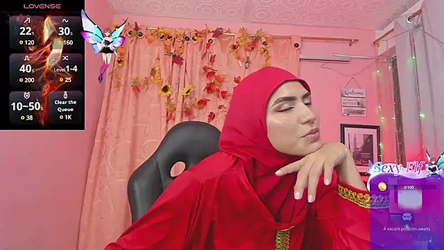 Snapshot of DarshaKhemu chatting on February 25, 2025, 8:30 pm DarshaKhemu online show from February 25, 2025, 8:30 pm