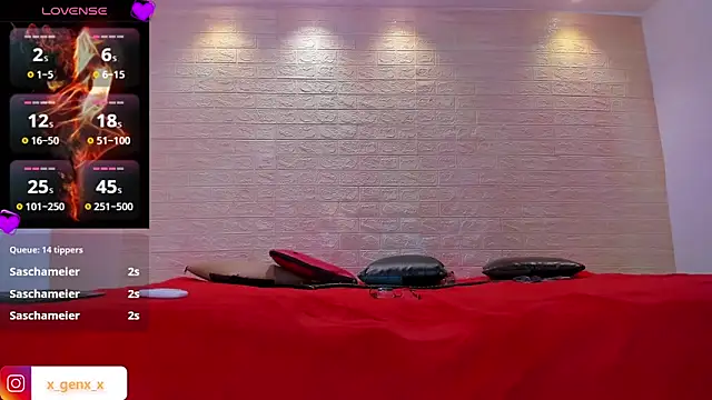 Snapshot of xGenesis_Miller_ chatting on January 30, 2025, 12:29 am xGenesis Miller  online show from January 30, 2025, 12:29 am