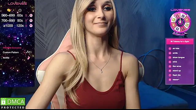 Snapshot of AliceSporty chatting on March 10, 2025, 10:34 pm AliceSporty online show from March 10, 2025, 10:34 pm