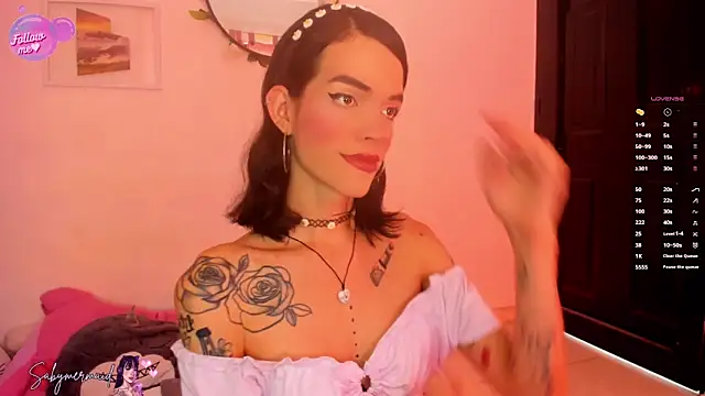 Snapshot of Saby_mermaid chatting on December 13, 2024, 6:16 pm Saby mermaid online show from December 13, 2024, 6:16 pm