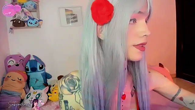 Snapshot of Saby_mermaid chatting on February 17, 2025, 8:26 pm Saby mermaid online show from February 17, 2025, 8:26 pm