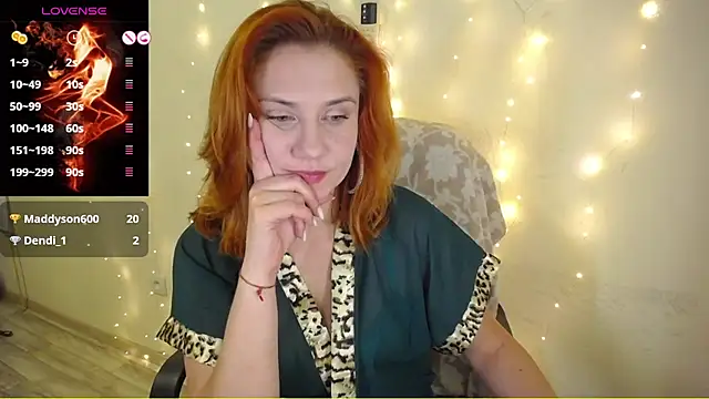 Snapshot of RedHeadSTARx chatting on January 21, 2025, 2:00 am RedHeadSTARx online show from January 21, 2025, 2:00 am